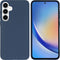 imoshion Hoesje Geschikt voor Samsung Galaxy A35 Hoesje Siliconen - imoshion Color Backcover - Donkerblauw