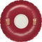Petites Pommes Alpine Winter Float Ø120cm - Opblaasbare ronde slee - Geschikt vanaf 8 jaar - Ruby/Oxford/Creme