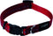 Rogz For Dogs Nitelife Halsband - Rood - 11 mm x 20-32 cm