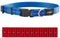 Rogz For Dogs Nitelife Halsband - Rood - 11 mm x 20-32 cm