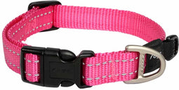 Rogz For Dogs Snake Hondenhalsband 16 mm x 26-40 cm - Roze