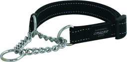 Rogz Utility Sliphalsband Ketting Zwart - Hondenhalsband - 45-70x2.5 cm