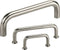 Rohde VA-08.R100.31 Handgreep Voor cilinderschroeven Zilver (l x b x h) 108 x 8 x 35 mm 1 stuk(s)