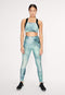Rohnisch Legging Dames - Flattering Keira Printed Tights - Maat XS - Green Space Dyed
