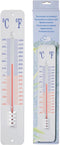 Thermometer op wandplaat klein