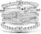 TI SENTO Ring 1863ZI - Zilveren dames ring - Gerhodineerd - Maat 54