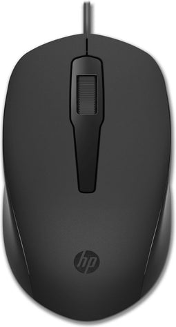 HP 150 - Muis met kabel - 1600 dpi - Ergonomisch ontwerp