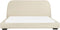 ROISEL - Tweepersoonsbed - Crème - 180 x 200 cm - Stof