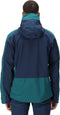 Regatta Highton Ii Outdoorjack Heren Marineblauw/turquoise Maat 3xl
