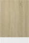 vidaXL - Vaatwasserpaneel - 45x3x67 - cm - spaanplaat - sonoma - eikenkleurig
