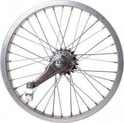 Roland Achterwiel 16 X 1.75 Inch Terugtraprem Aluminium Zilver