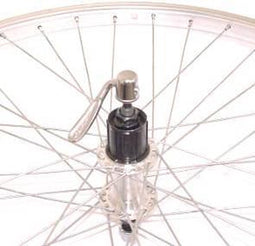 Roland achterwiel 26 x 1.75 uitval cass 7v Alu Stand zilver