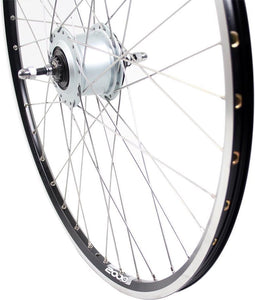 Roland achterwiel 28 Nexus 8 RB ZAC2000 zwart RVS spk