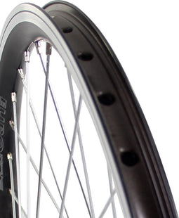 Roland voorwiel 26 x 1.75 vast Alu V-profil zwart zink spk