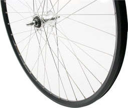 Roland voorwiel 28 HB-IM40 RB ZAC2000 zwart RVS spk