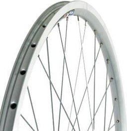 Roland voorwiel 28 uitval Alu V-profil zilver zink spk