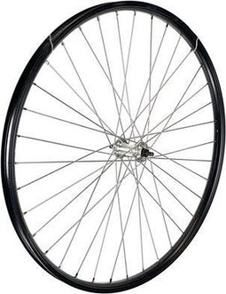 Roland voorwiel 28 vast AS26 zwart zink spk