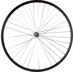 Roland Voorwiel 28 X 1 1/2 Inch Aluminium Zwart Met Bies