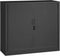 Roldeurkast 105x120x43cm bladkleur Ahorn framekleur Licht grijs (Ral 7035)