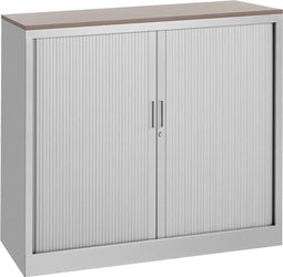 Roldeurkast 105x120x43cm framekleur Zwart (RAL9005)