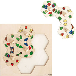 Rolf Rolf Carrousel Legpuzzel Natuur, 7st.