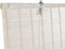 Rolgordijn DKD Home Decor Gelakt Wit Bamboe (120 x 2 x 230 cm)