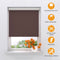 Rolgordijn Easy Verduisterend - Brown - 120 x 190 cm