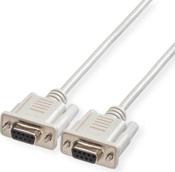 ROLINE 9-9pol. Link-kabel, F/F, 1,8m, 1,8 m