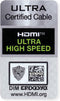 ROLINE GREEN ATC 8K HDMI Ultra HD Kabel met Ethernet, M/M, zwart, 3 m
