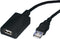 ROLINE USB 2.0 verlengkabel, zwart, 5 m