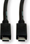 ROLINE USB 3.2 Gen 2 kabel, met PD (Power Delivery) 20V5A, Emark, C-C, M/M, zwart, 2 m