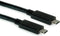 ROLINE USB 3.2 Gen 2 kabel, met PD (Power Delivery) 20V5A, Emark, C-C, M/M, zwart, 2 m