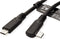 ROLINE USB 3.2 Gen 2x2 Kabel, Emark, C-C, M/M, 20Gbit/s, 100W, haaks, zwart, 1 m