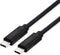 ROLINE USB4 Gen2x2 Kabel, C-C, M/M, 20Gbit/s, 240W , zwart, 2 m