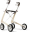 Rollator Carbon Ultralight ByAcre | De meest lichte rollator ter wereld | Creme - 4.8 kg