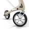 Rollator Carbon Ultralight ByAcre | De meest lichte rollator ter wereld | Creme - 4.8 kg