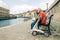Rollator Carbon Ultralight ByAcre | De meest lichte rollator ter wereld | Creme - 4.8 kg