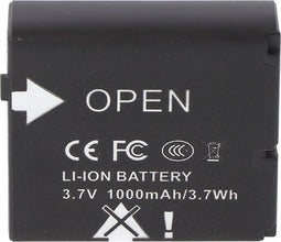 ROLLEI 3S-batterij, 4S, 5S, 95287, ActionPro SD20F als vervangende batterij van AccuCell