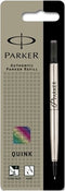 Rollerballvulling Parker Zwart F Blister