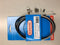 Rollerbrake kabelkit Elvedes BR-IM41/50/53 1000mm / 1250mm RVS - zwart (op kaart)