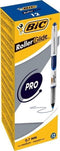 Rollerpen bic glide pro 537r 0.3mm blauw - 12 stuks