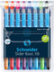 Rollerpen slider basic colours xb 8st assorti | 10 stuks