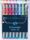 Rollerpen slider basic colours xb 8st assorti | 10 stuks