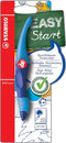 Rollerpen STABILO Easyoriginal rechtshandig licht/donkerblauw blister | 5 stuks