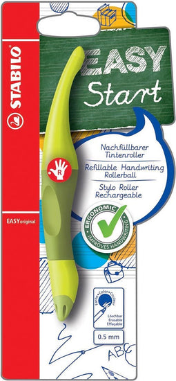 Rollerpen STABILO Easyoriginal rechtshandig limoen/groen blister | 5 stuks