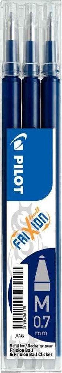 Rollerpenvulling PILOT Frixion blauw/zwart 0.35mm | 12 stuks