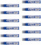 Rollerpenvulling PILOT Frixion Hi-Tecpoint blauw 0.25mm | 12 stuks
