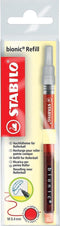Rollerpenvulling stabilo bionic 2008/040 rood - 5 stuks