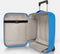 Rollink Flex Aura Opvouwbare Handbagage Koffer 55 Dive Blue