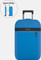 Rollink Flex Aura Opvouwbare Handbagage Koffer 55 Dive Blue